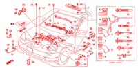FAISCEAU DES FILS(RH) pour Honda CIVIC GLI-B 4 Portes 4 vitesses automatique 2005