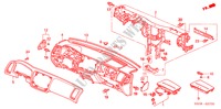PANNEAU D'INSTRUMENT(LH) pour Honda CIVIC 1.6 ES 4 Portes 5 vitesses manuelles 2005