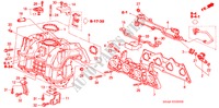 COLLECTEUR D'ADMISSION pour Honda CIVIC VTI 5 Portes 4 vitesses automatique 2003