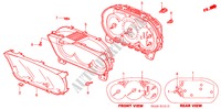 COMPOSANTS DE COMPTEUR(NS) pour Honda CIVIC VTI 5 Portes 4 vitesses automatique 2003