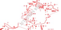 CANALISATIONS P.S. (L4) (RH) pour Honda ACCORD EXI 4 Portes 4 vitesses automatique 2000