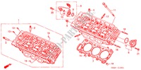 CULASSE DE CYLINDRE AVANT(V6) pour Honda ACCORD 3.0SIR 4 Portes 4 vitesses automatique 2001