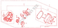 DISTRIBUTEUR(HITACHI) (L4) pour Honda ACCORD 2.0VTI 4 Portes 4 vitesses automatique 2000