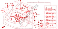 FAISCEAU DES FILS(V6) (RH) pour Honda ACCORD 3.0SIR 4 Portes 4 vitesses automatique 2001