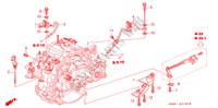 JAUGE DE NIVEAU D'HUILE(L4) pour Honda ACCORD 2.0VTI 4 Portes 4 vitesses automatique 2000