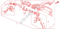 ENS. DU TABLEAU DE BORD (LH) pour Honda LEGEND EX 4 Portes 4 vitesses automatique 1988