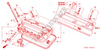 COUVERCLE DE CULASSE(V6) pour Honda ACCORD EX 4 Portes 5 vitesses automatique 2006