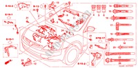 FAISCEAU DES FILS(V6) (RH) pour Honda ACCORD 3.0 SIR 4 Portes 5 vitesses automatique 2003
