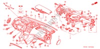 PANNEAU D'INSTRUMENT(LH) pour Honda ACCORD 2.0 VTIE 4 Portes 5 vitesses manuelles 2003