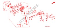 REGULATEUR/CLAPET DE VERROUILLAGE pour Honda ACCORD STD 3 Portes 4 vitesses automatique 1989