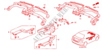 CONDUIT(RH) pour Honda CITY ZX VTI-L 4 Portes 5 vitesses manuelles 2008