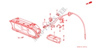 CABLE COMPTEUR VITESSE pour Honda CIVIC DX 1200 3 Portes 4 vitesses automatique 1989