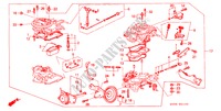 CARBURATEUR(1) pour Honda CIVIC DX 1200 3 Portes 5 vitesses manuelles 1988
