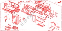 UNITE DE CHAUFFAGE pour Honda CIVIC DX 1300 4 Portes 4 vitesses automatique 1988