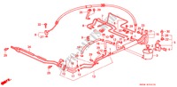 CANALISATIONS P.S.(2) pour Honda CIVIC SHUTTLE GL 5 Portes 5 vitesses manuelles 1991