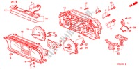 COMPTEUR DE VITESSE (NS) pour Honda CIVIC SHUTTLE GL 5 Portes 4 vitesses automatique 1991