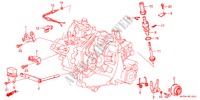 DEBRAYAGE/ ENGRENAGE DE COMPTEUR(4WD) pour Honda CIVIC WAGON RTX 5 Portes 5 vitesses manuelles 1989