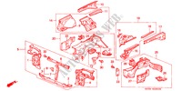STRUCTURE DE CARROSSERIE(1) pour Honda CIVIC SHUTTLE GL 5 Portes 5 vitesses manuelles 1991