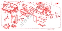 UNITE DE CHAUFFAGE pour Honda CONCERTO DX     NEW ZEALAND 5 Portes 4 vitesses automatique 1990