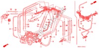 TUYAU D'INSTALLATION/TUBULURE(2) pour Honda ACCORD LX 4 Portes 4 vitesses automatique 1990