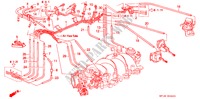 TUYAU D'INSTALLATION/TUBULURE(4) pour Honda LEGEND COUPE LEGEND 2 Portes 4 vitesses automatique 1992