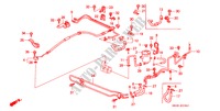 CONDUITES DE P.S.(RH) pour Honda CIVIC CRX SIR-T 2 Portes 5 vitesses manuelles 1993