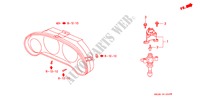 DETECTEUR DE VITESSE pour Honda CIVIC CRX SIR-T 2 Portes 5 vitesses manuelles 1993