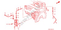 CHAMBRE DE RENIFLARD(2) pour Honda INTEGRA GS-R 4 Portes 4 vitesses automatique 2000
