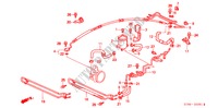 CONDUITES DE P.S.(RH) pour Honda INTEGRA GS-R 4 Portes 4 vitesses automatique 1997