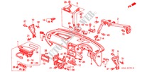PANNEAU D'INSTRUMENT(RH) pour Honda INTEGRA GS-R 4 Portes 4 vitesses automatique 2001