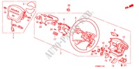 VOLANT DE DIRECTION(SRS) pour Honda INTEGRA GS-R 4 Portes 4 vitesses automatique 1997