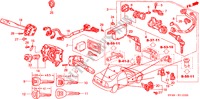 COMMUTATEUR COMBINE(4) pour Honda ACCORD VTI 4 Portes 5 vitesses manuelles 1997