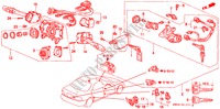 COMMUTATEUR COMBINE(RH) pour Honda ACURA 3.2TL 3.2TL 4 Portes 4 vitesses automatique 1997