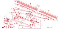 ESSUIE GLACE AVANT (RH) pour Honda ACURA 3.2TL 3.2TL 4 Portes 4 vitesses automatique 1997