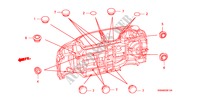 ANNEAU(INFERIEUR) pour Honda CR-V 4WD 5 Portes 5 vitesses automatique 2009