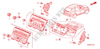 APPAREIL AUDIO(1) pour Honda CR-V RVSI 5 Portes 5 vitesses automatique 2010