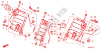 BANQUETTE ARRIERE(1) pour Honda CR-V 4WD 5 Portes 5 vitesses automatique 2010