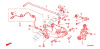 BRAS INFERIEUR ARRIERE pour Honda CR-V RVSI 5 Portes 5 vitesses automatique 2007