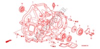 CARTER D'EMBRAYAGE(2.4L) pour Honda CR-V BASE 5 Portes 6 vitesses manuelles 2010