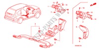 CONDUIT pour Honda CR-V RVSI 5 Portes 5 vitesses automatique 2010