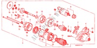 DEMARREUR(DENSO)(2.4L) pour Honda CR-V SPRT 5 Portes 5 vitesses automatique 2008