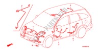 FAISCEAU DES FILS(LH)(2) pour Honda CR-V 4WD 5 Portes 6 vitesses manuelles 2007