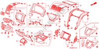 GARNITURE D'INSTRUMENT(COTE DE CONDUCTEUR)(LH) pour Honda CR-V 4WD 5 Portes 6 vitesses manuelles 2010