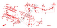 INJECTEUR DE CARBURANT(2.4L) pour Honda CR-V 4WD 5 Portes 6 vitesses manuelles 2008
