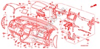 PANNEAU D'INSTRUMENT(LH) pour Honda CR-V 4WD 5 Portes 5 vitesses automatique 2010