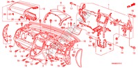 PANNEAU D'INSTRUMENT(RH) pour Honda CR-V BASE 5 Portes 5 vitesses automatique 2008