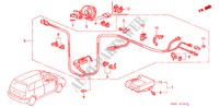 UNITE SRS(RH) pour Honda ODYSSEY EX 5 Portes 4 vitesses automatique 1997