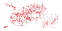 FAISCEAU DES FILS(LH) pour Honda LEGEND LEGEND 4 Portes 4 vitesses automatique 1997