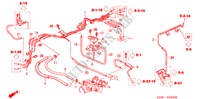 TUYAU D'INSTALLATION/TUBULURE(LH) (1) pour Honda LEGEND LEGEND         EXI 4 Portes 4 vitesses automatique 2003