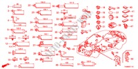 ATTACHE DE FAISCEAU/SUPPORT(RH) pour Honda ACCORD 3.5SIR 4 Portes 5 vitesses automatique 2011